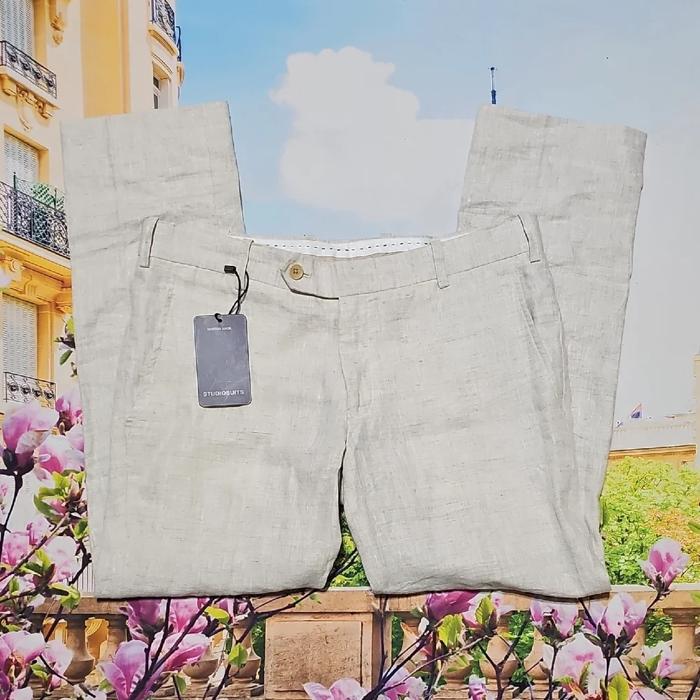 Studiosuits Beige Dress Pants Size 32